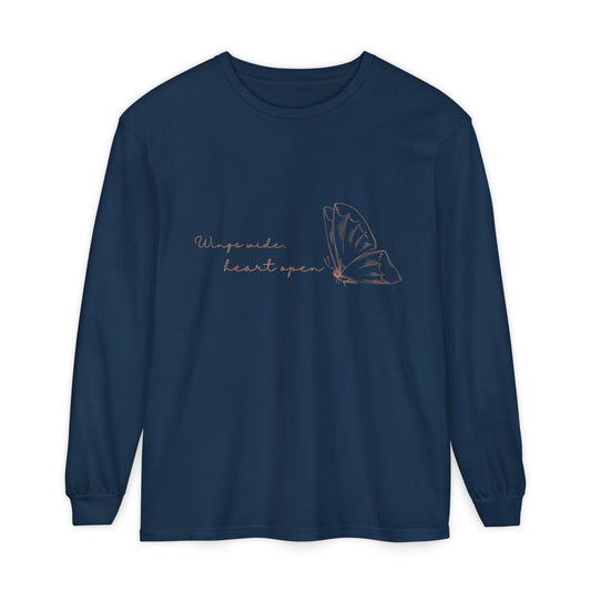 Butterfly Heart Long Sleeve