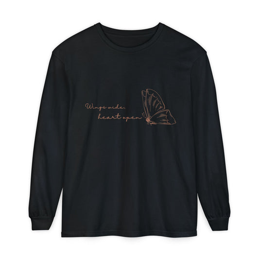 Butterfly Heart Long Sleeve