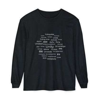 Unity Long Sleeve Shirt – Hope, Peace & Togetherness Statement Tee