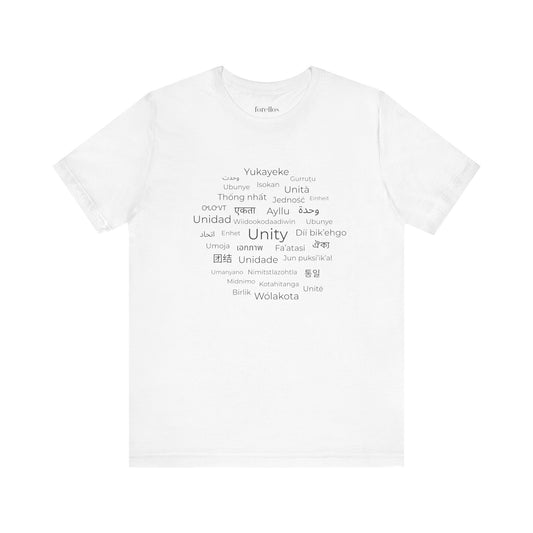 Unity Short Sleeve Shirt – Hope, Peace & Togetherness Statement Tee