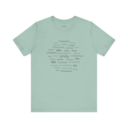 Unity Short Sleeve Shirt – Hope, Peace & Togetherness Statement Tee