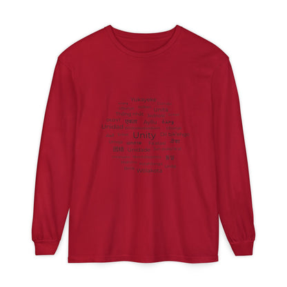 Unity Long Sleeve Shirt – Hope, Peace & Togetherness Statement Tee