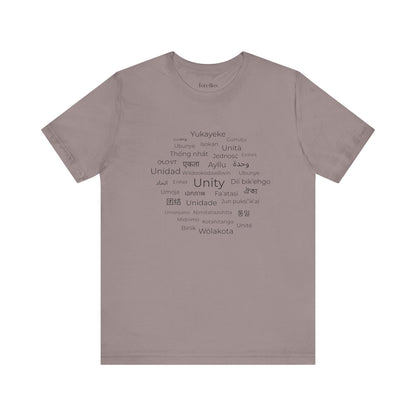 Unity Short Sleeve Shirt – Hope, Peace & Togetherness Statement Tee