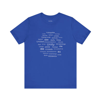 Unity Short Sleeve Shirt – Hope, Peace & Togetherness Statement Tee