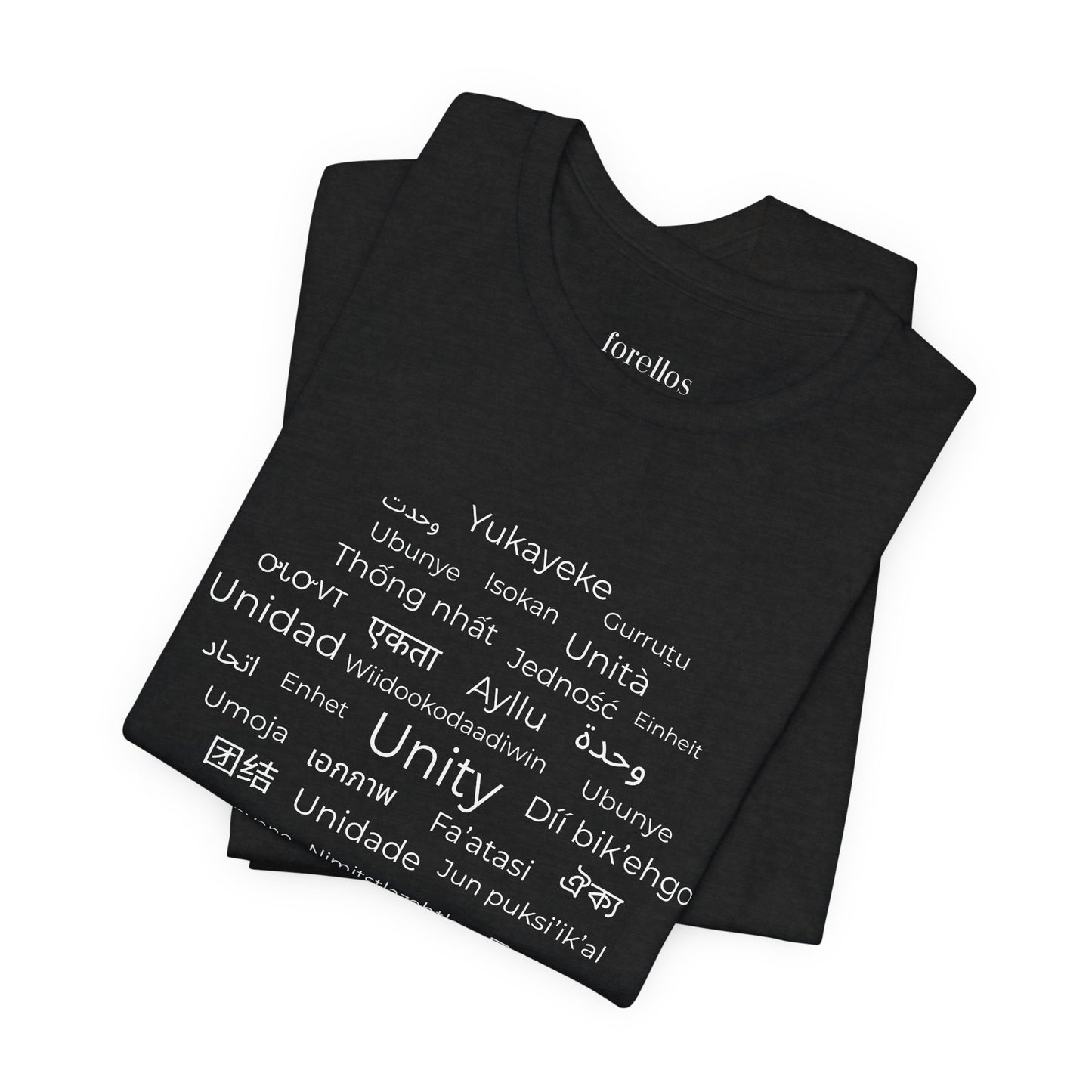 Unity Short Sleeve Shirt – Hope, Peace & Togetherness Statement Tee