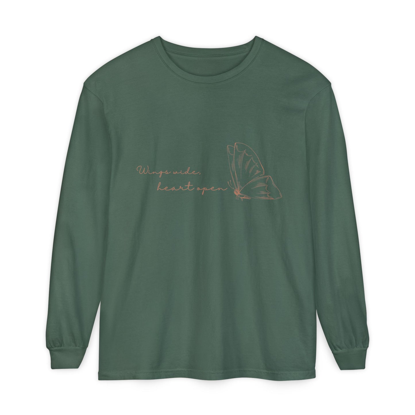 Butterfly Heart Long Sleeve
