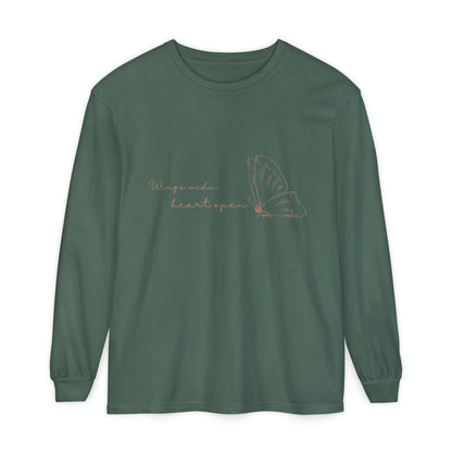 Butterfly Heart Long Sleeve