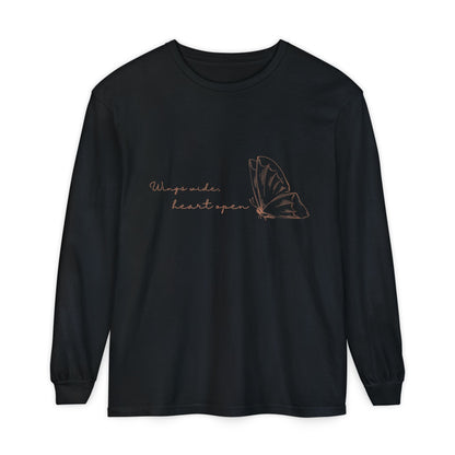 Butterfly Heart Long Sleeve