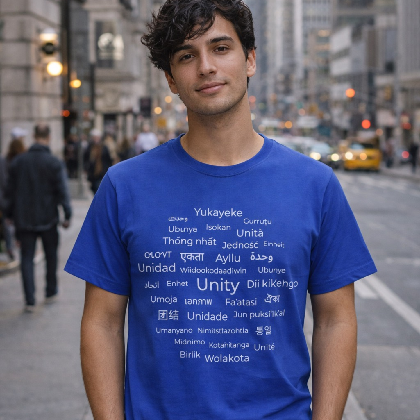Unity Short Sleeve Shirt – Hope, Peace & Togetherness Statement Tee