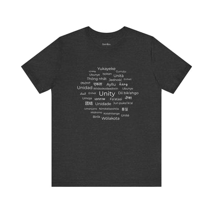 Unity Short Sleeve Shirt – Hope, Peace & Togetherness Statement Tee