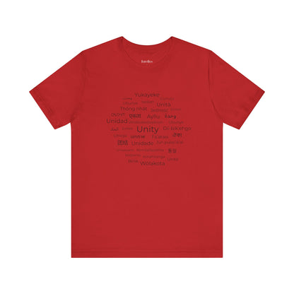 Unity Short Sleeve Shirt – Hope, Peace & Togetherness Statement Tee