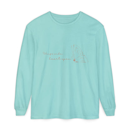 Butterfly Heart Long Sleeve